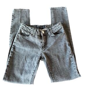 URBAN OUTFITTERS BDG ANKLE JEANS SZ 26 WASHED CHARCOAL DARK GRAY BLACKISH WOMENS